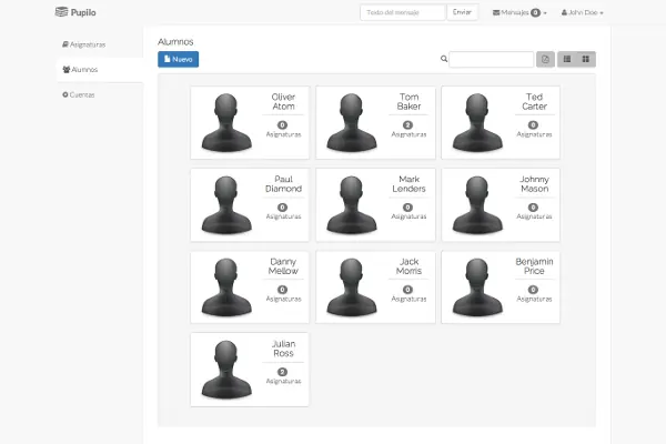 Screenshot of Pupilo